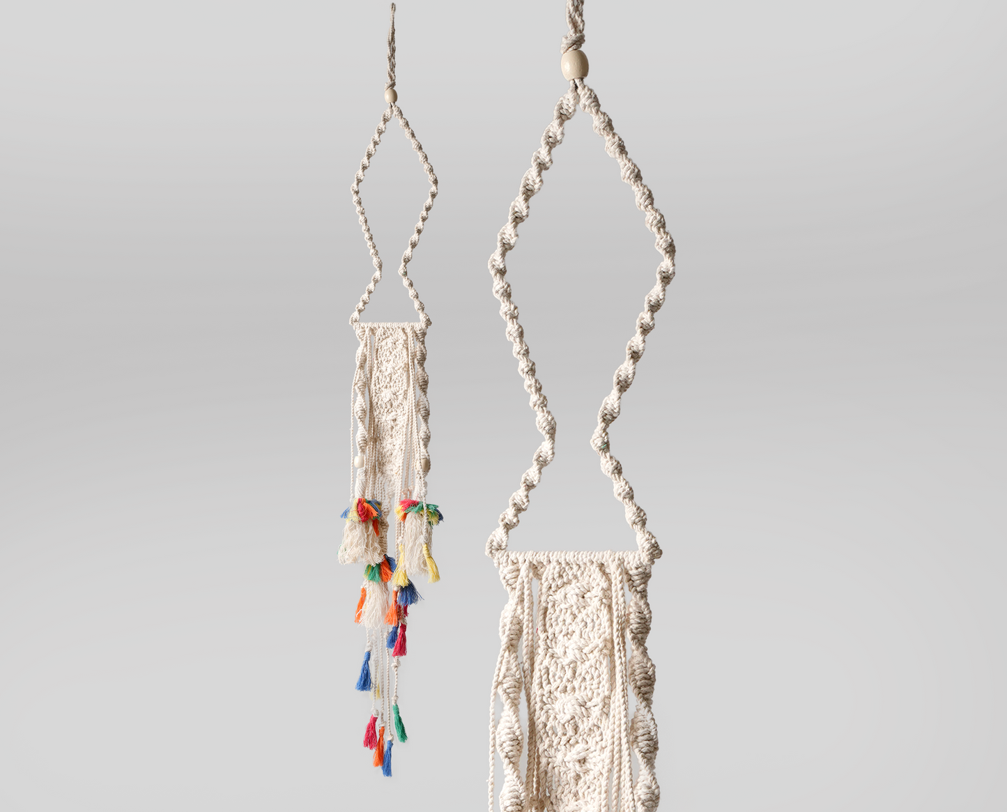 Makrameya Ornamets | Colored Tassels