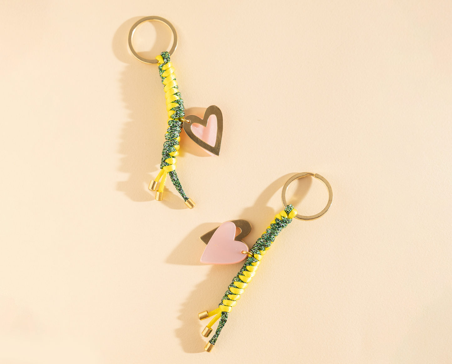 Glow Heart Keychain