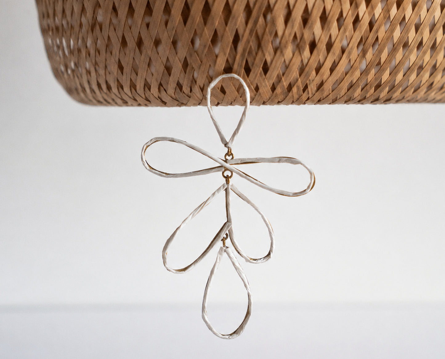 White Nasma Earrings