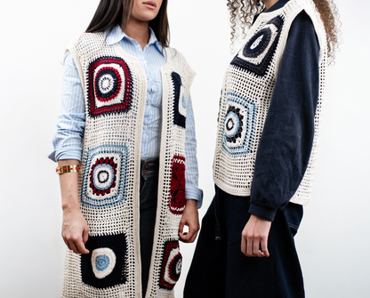 Mosaic Vest | Long