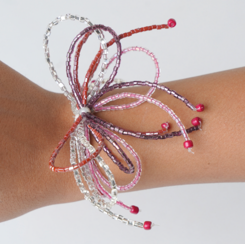 BEADED BOW