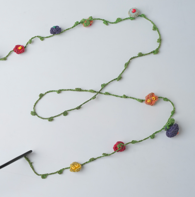 FLORAL EYEWEAR/BAG DECOR