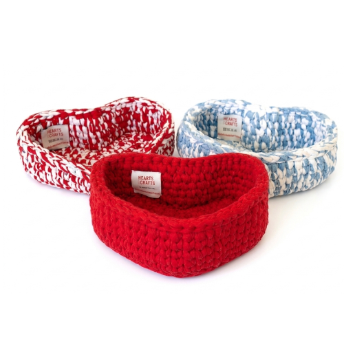 HEART-SHAPED BASKET
