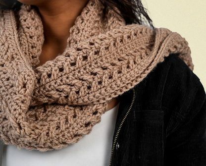 Almond Cream Scarf