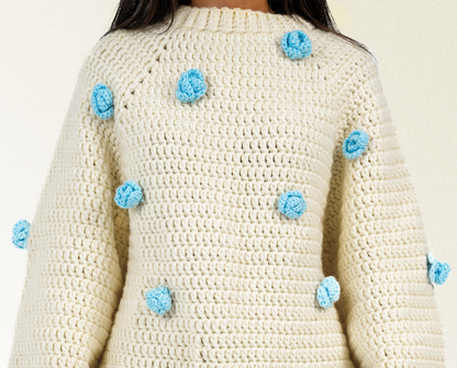 Coconut Bloom Pullover