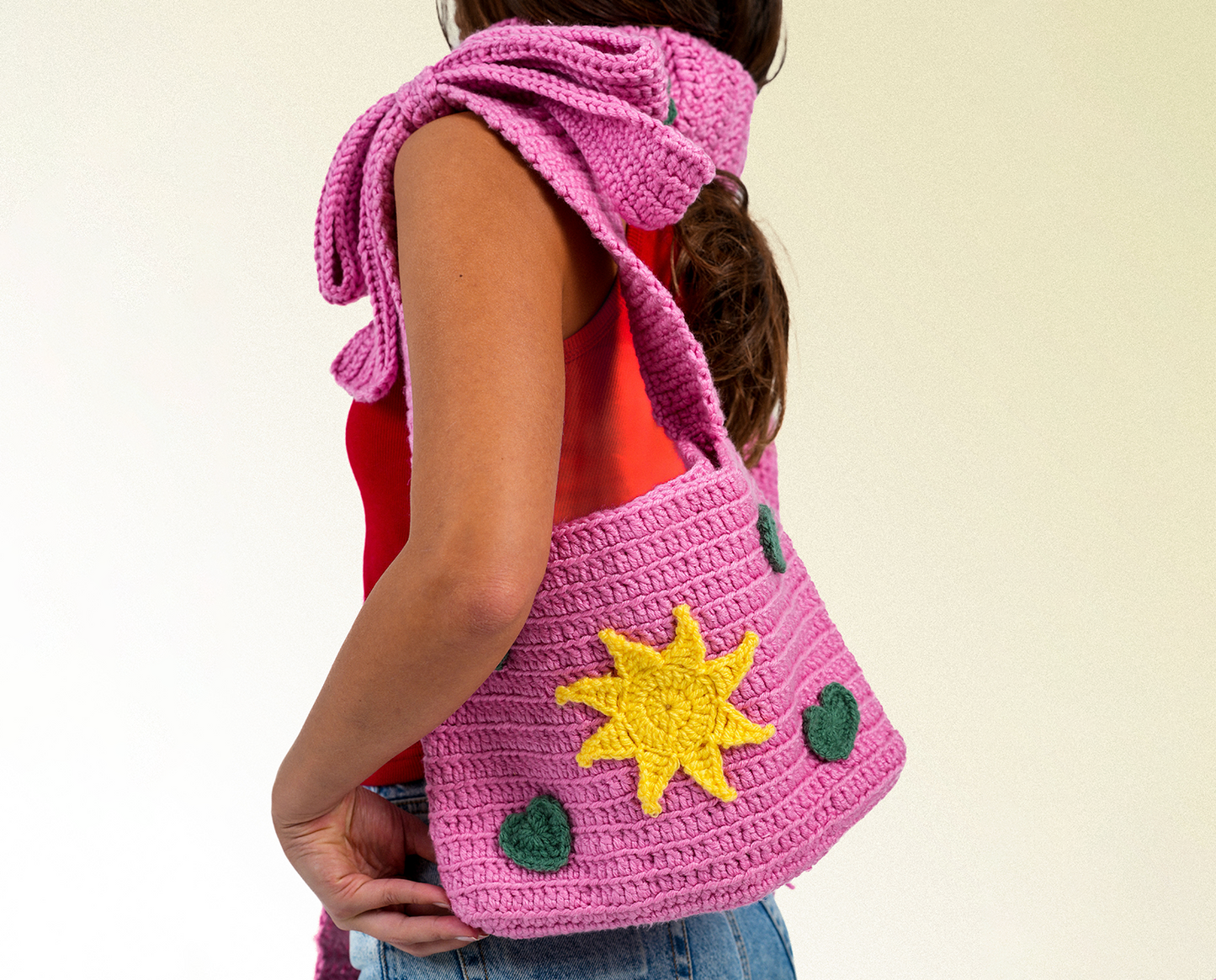 Raspberry Sunset Bag