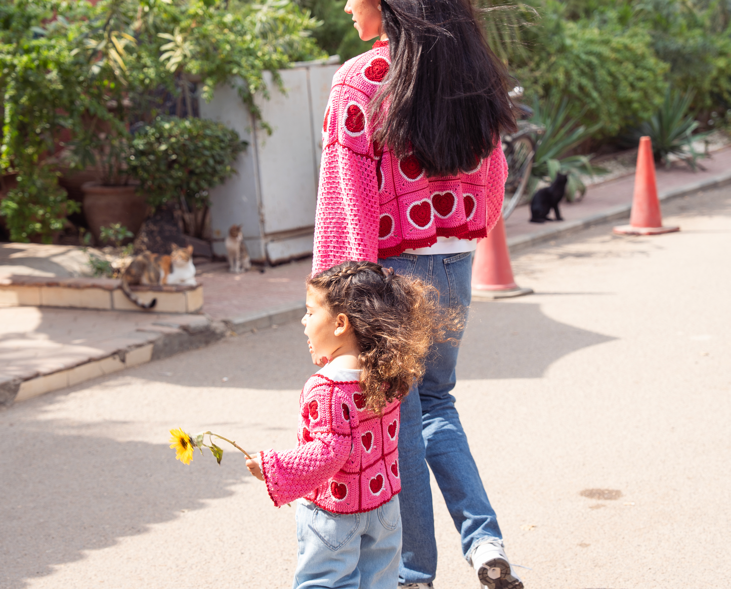 Soft Love Cardigan | Mother & Daughter Set
