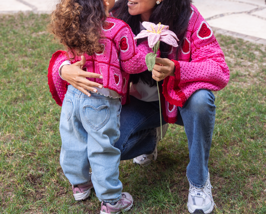 Soft Love Cardigan | Mother & Daughter Set