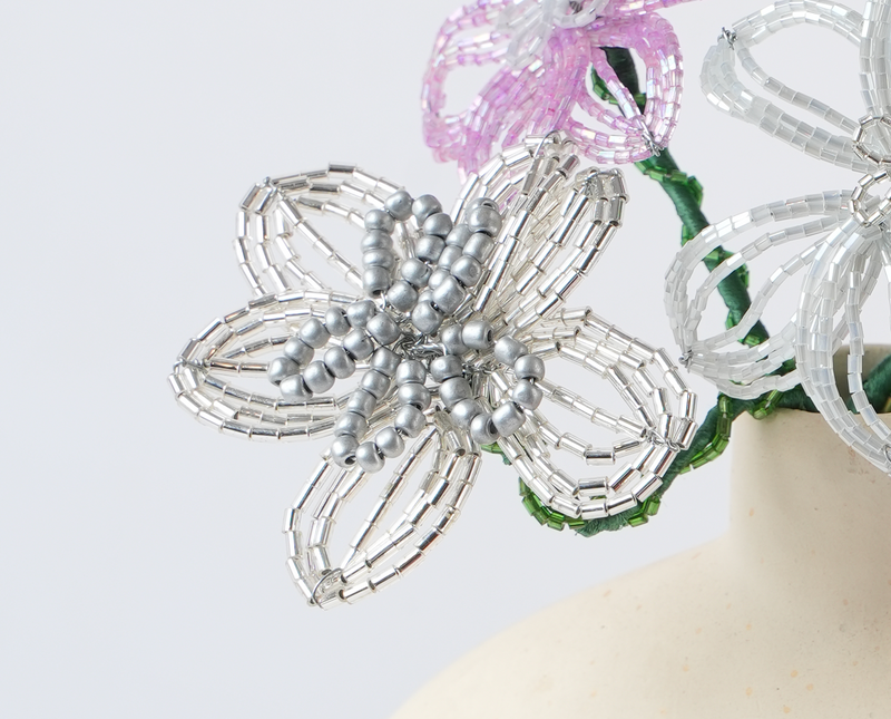SILVER ETERNAL FLOWER