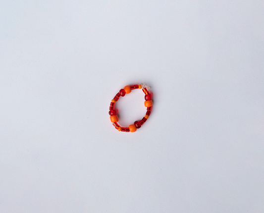 Sunset Orange Ring