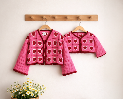 Soft Love Cardigan | Mother & Daughter Set